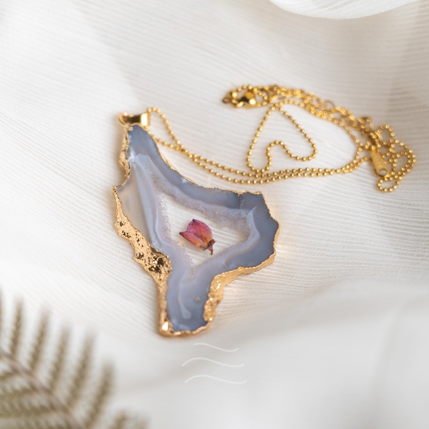 Floragate 100 - Real flower Jewellery - Leafy Affair