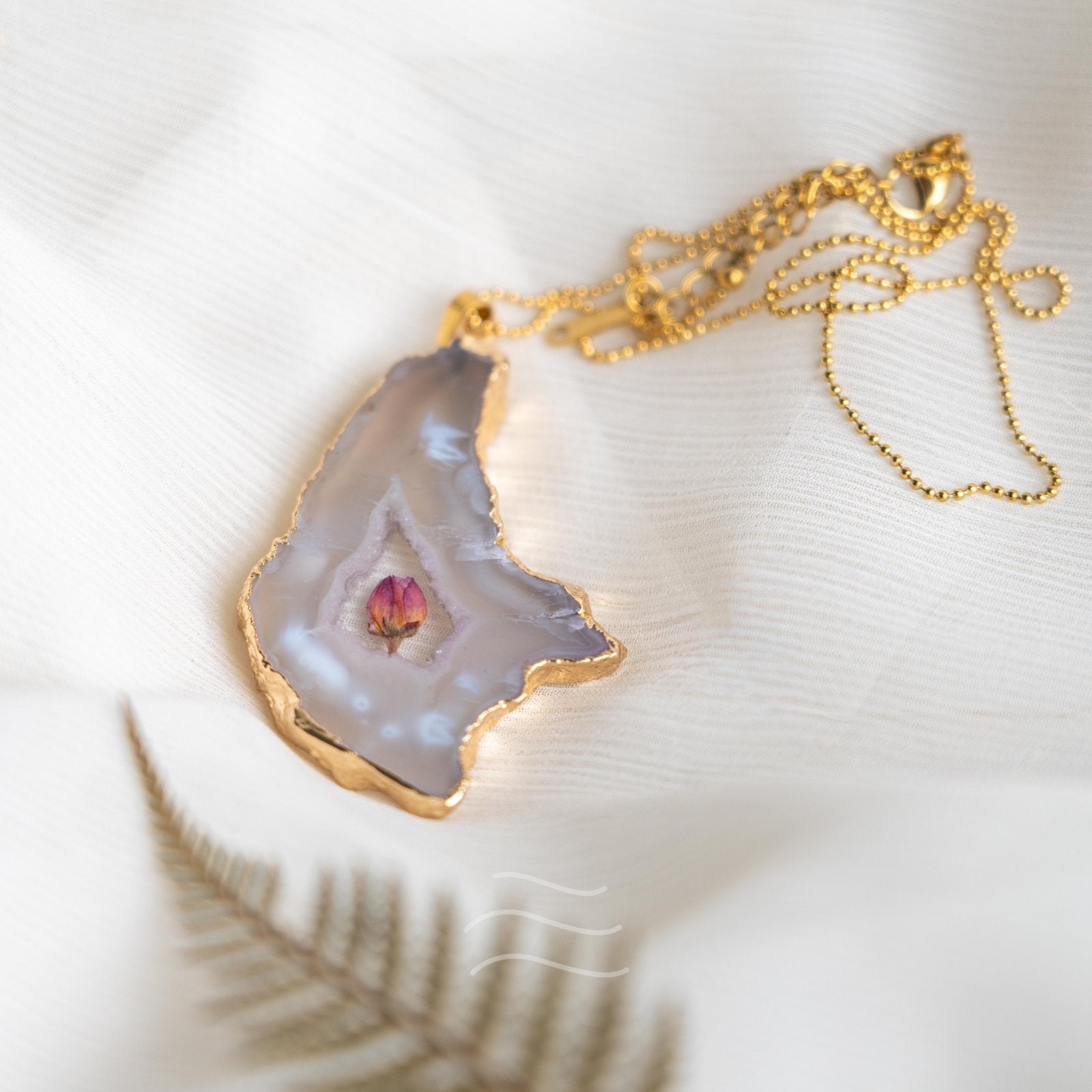 Floragate 103 - Real flower Jewellery - Leafy Affair