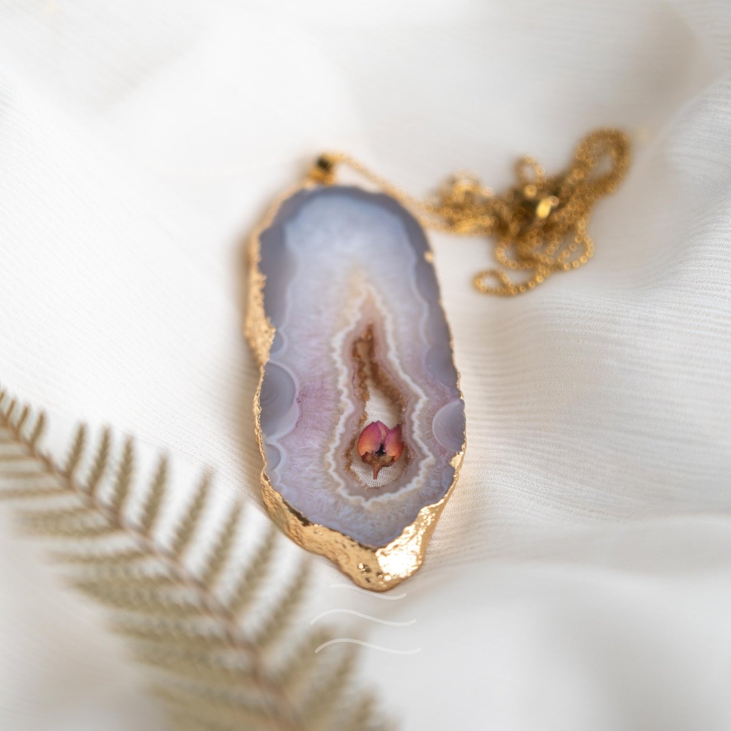 Floragate 99 - Real flower Jewellery - Leafy Affair