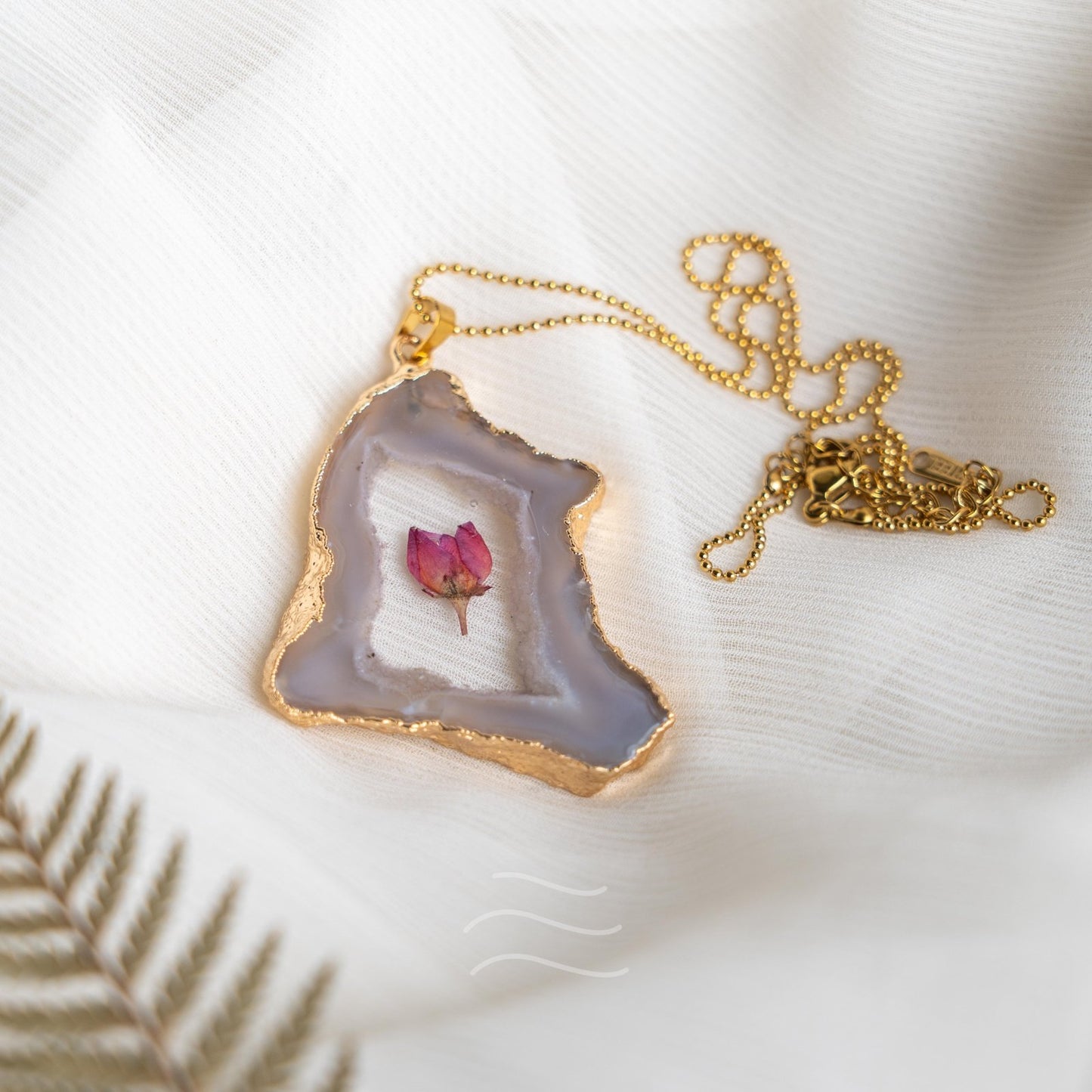 Floragate 71 - Real flower Jewellery - Leafy Affair