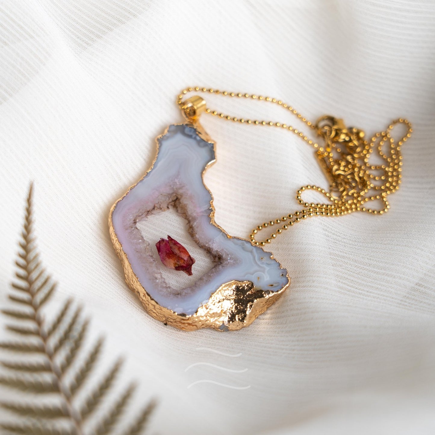 Floragate 73 - Real flower Jewellery - Leafy Affair