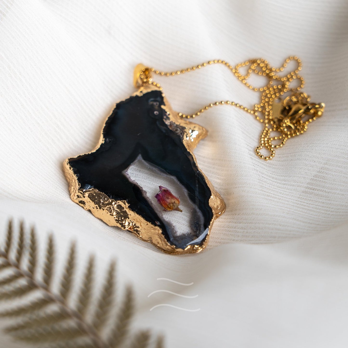 Floragate 49 - Real flower Jewellery - Leafy Affair