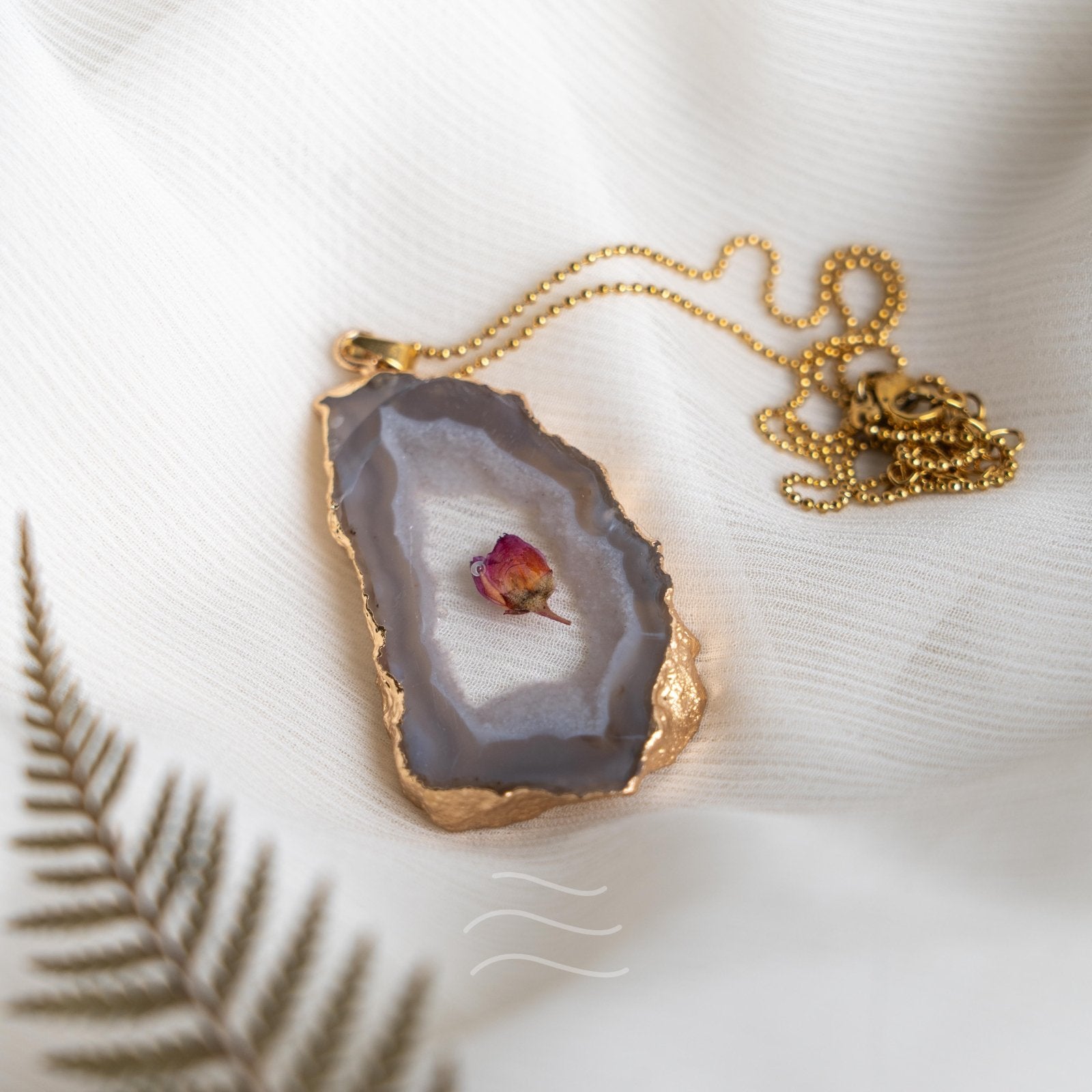 Floragate 46 - Real flower Jewellery - Leafy Affair