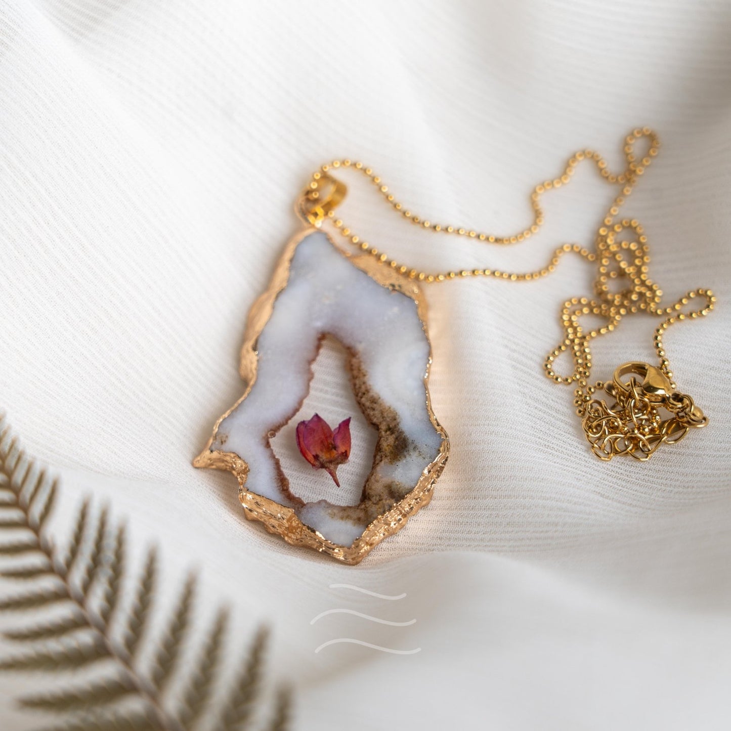 Floragate 45 - Real flower Jewellery - Leafy Affair