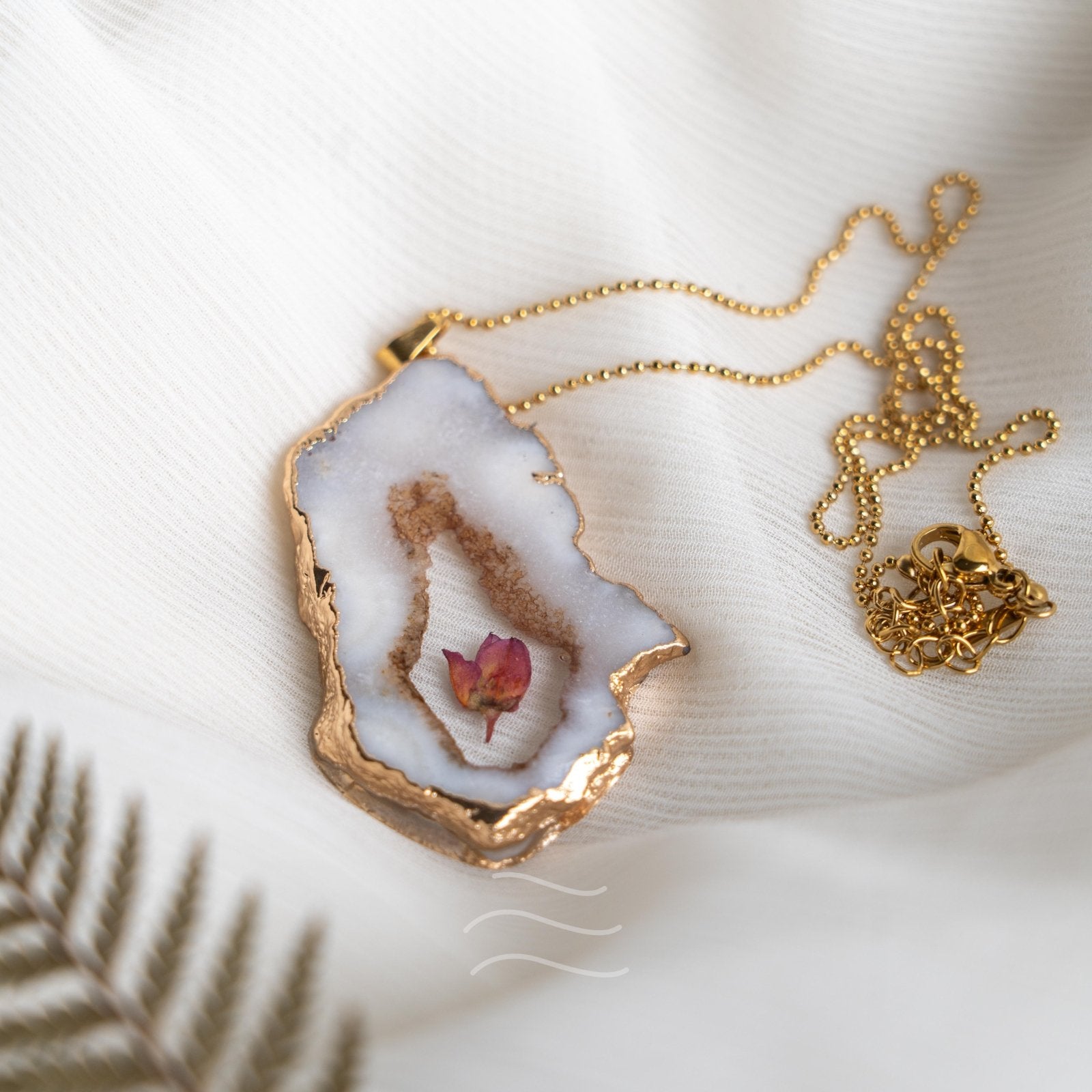 Floragate 45 - Real flower Jewellery - Leafy Affair