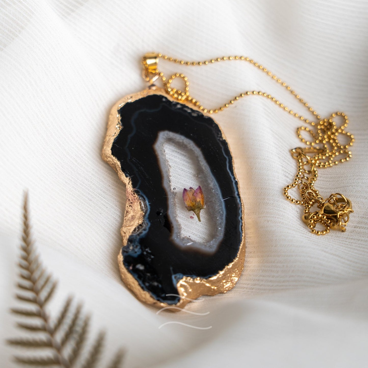 Floragate 22 - Real flower Jewellery - Leafy Affair