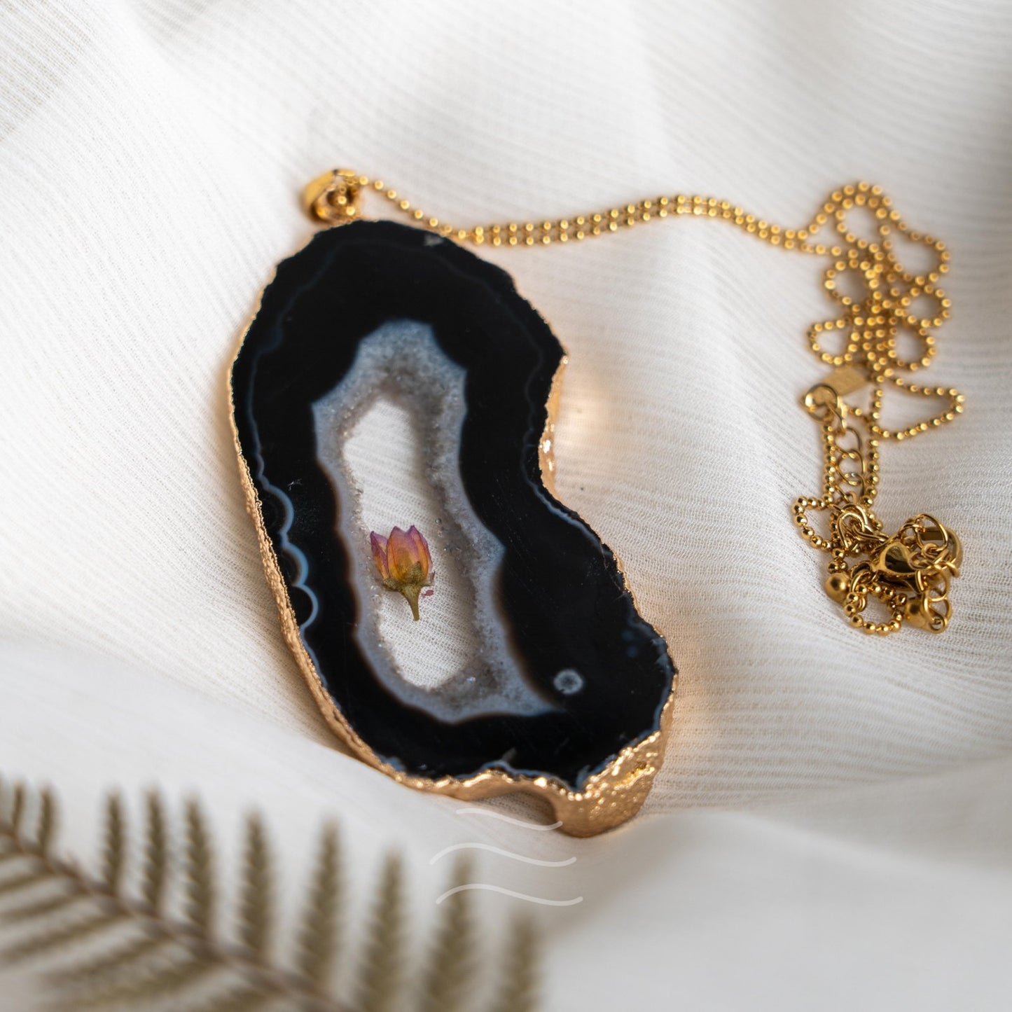 Floragate 22 - Real flower Jewellery - Leafy Affair