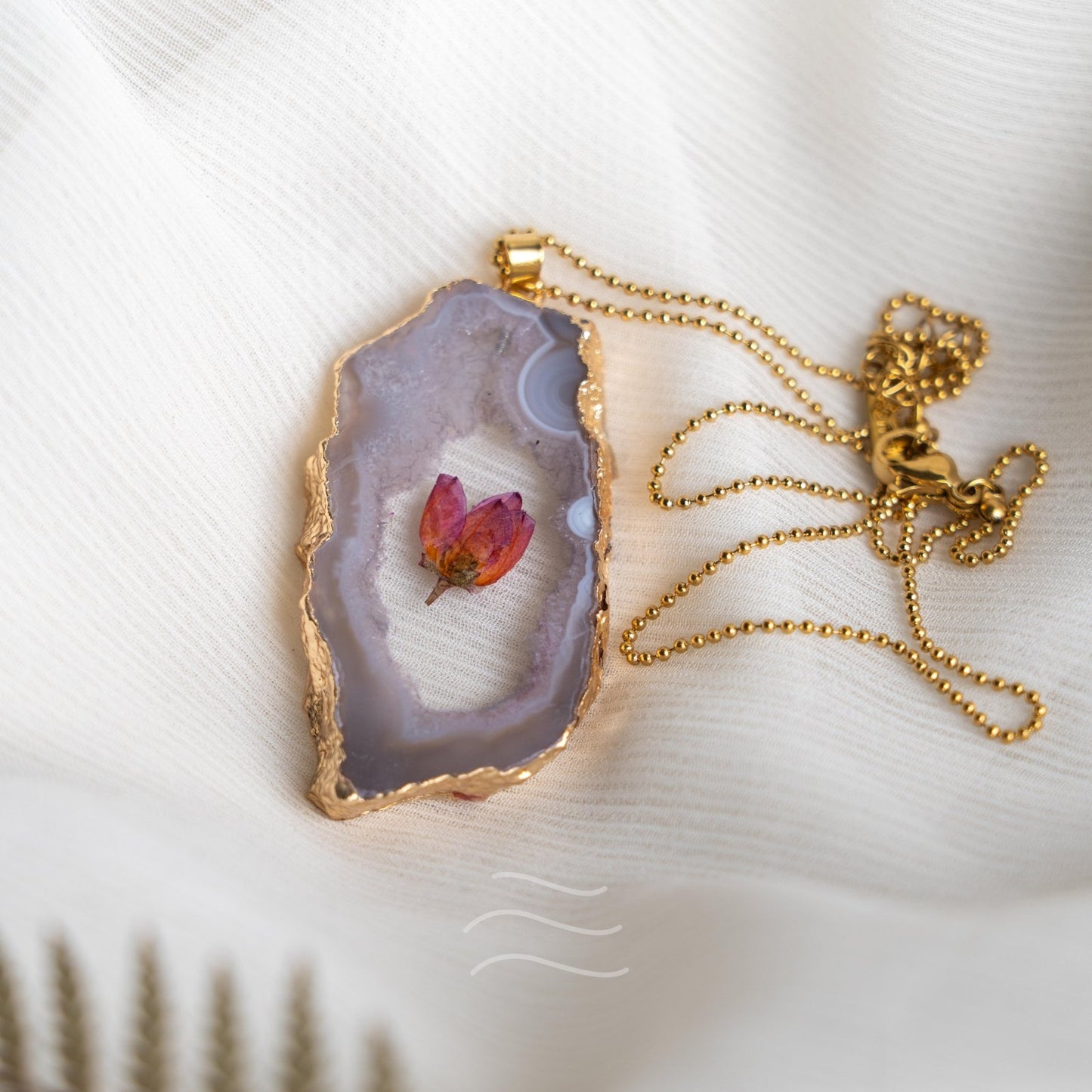 Floragate 26 - Real flower Jewellery - Leafy Affair