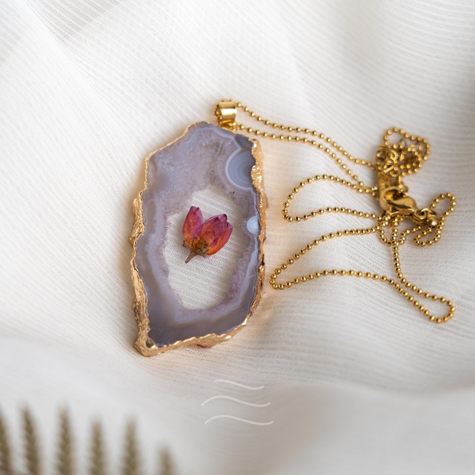 Floragate 26 - Real flower Jewellery - Leafy Affair