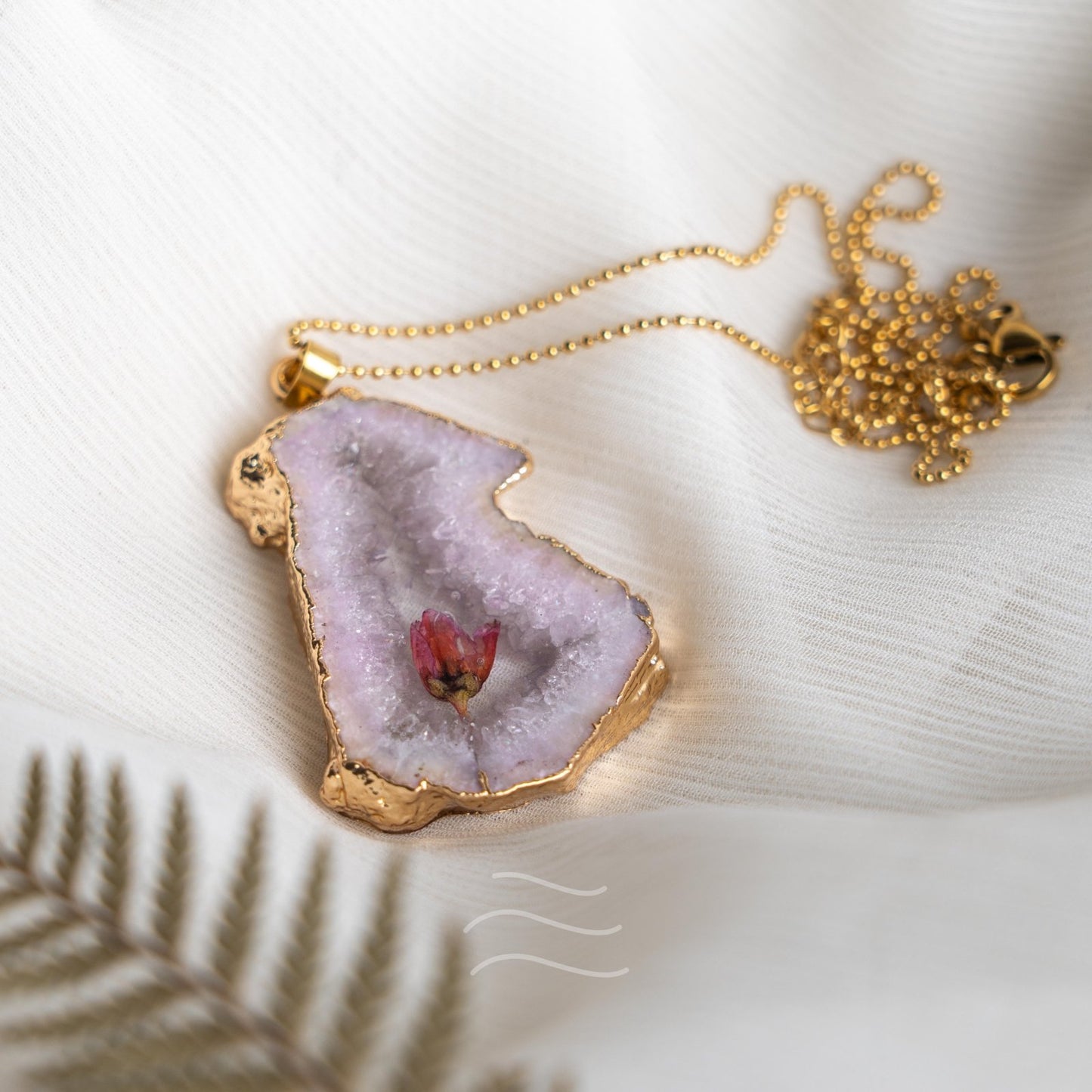 Floragate 34 - Real flower Jewellery - Leafy Affair