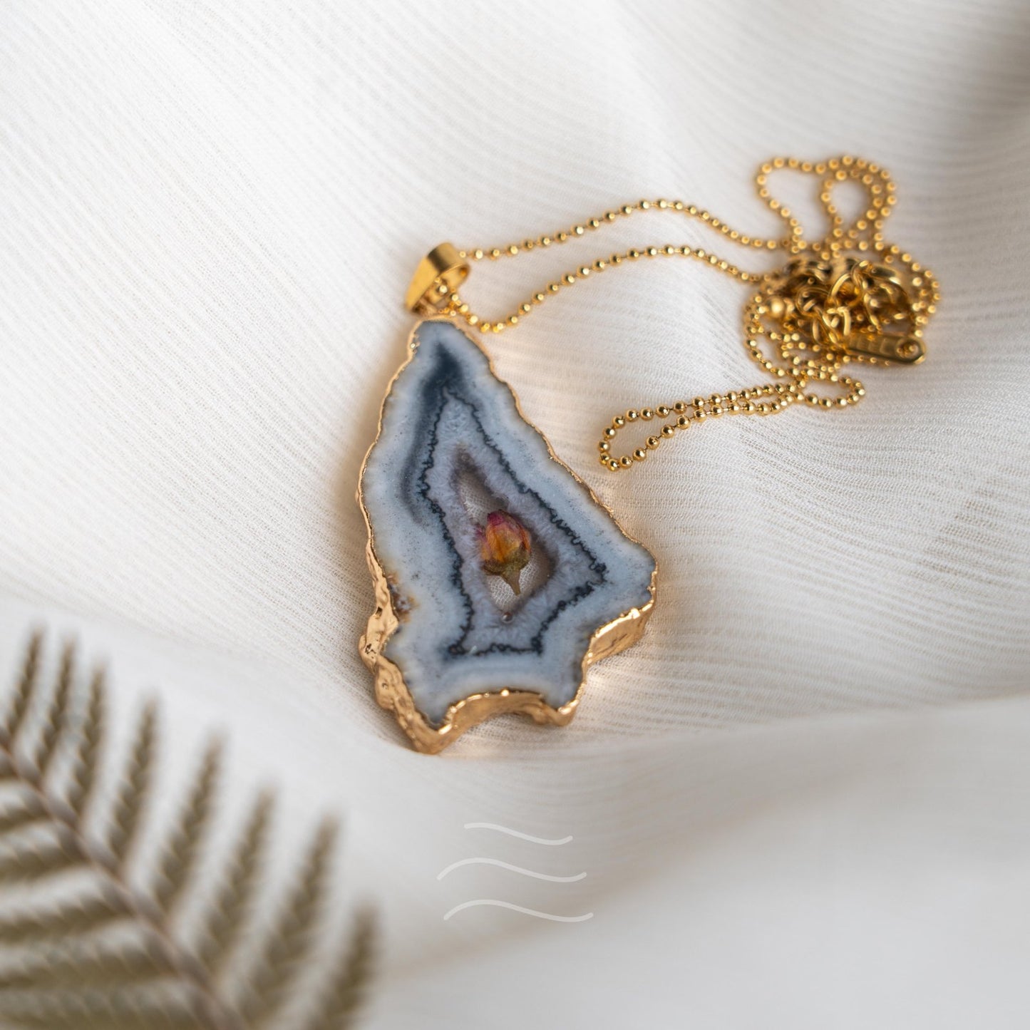 Floragate 36 - Real flower Jewellery - Leafy Affair