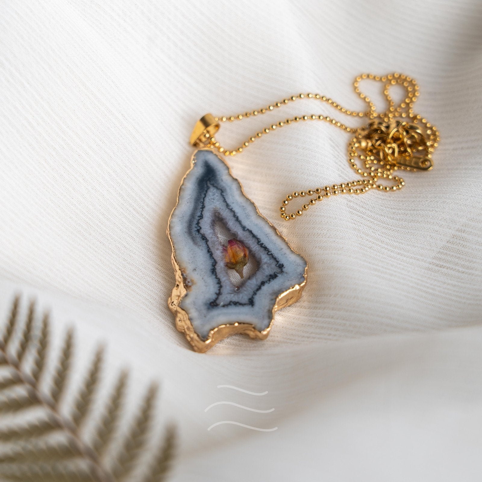 Floragate 36 - Real flower Jewellery - Leafy Affair