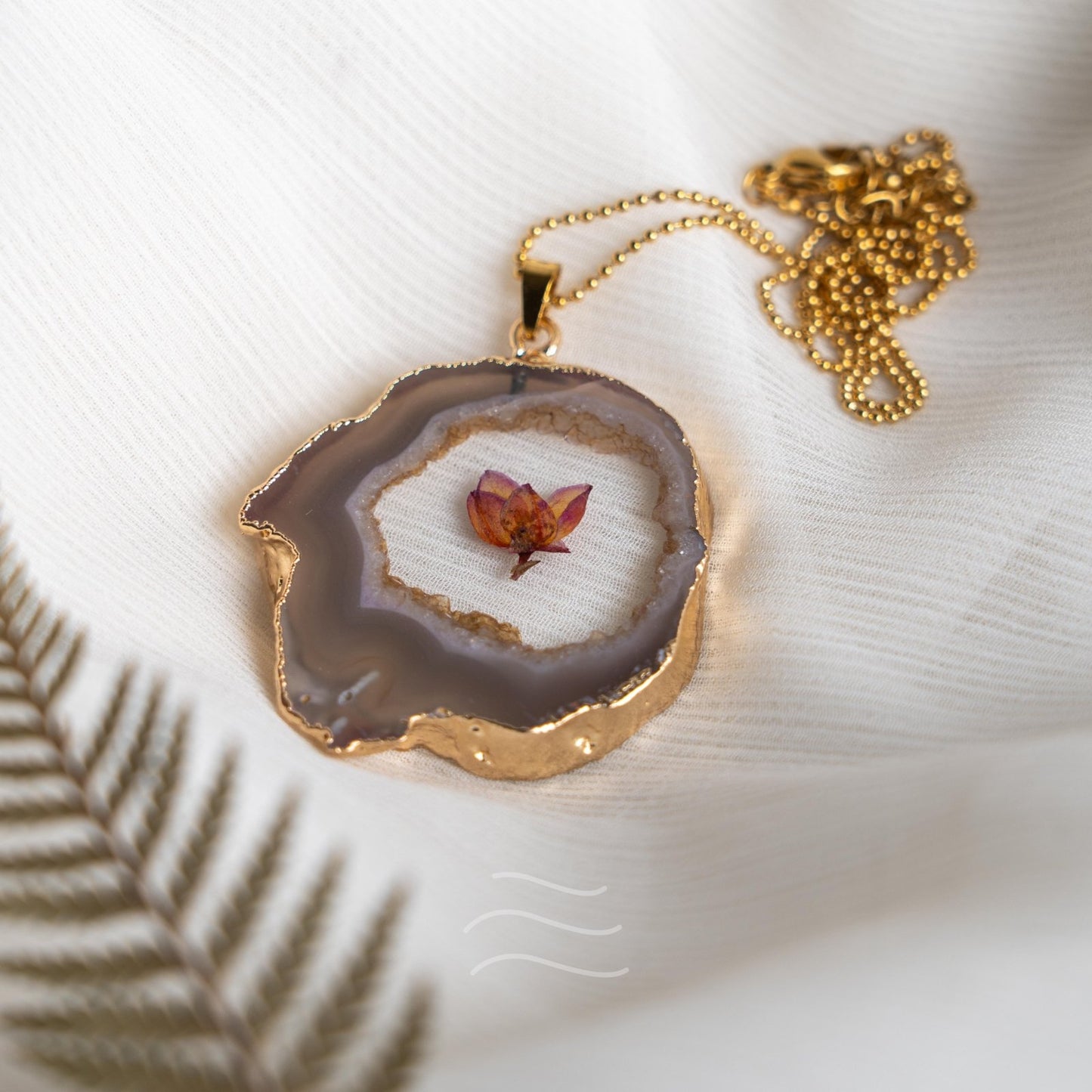 Floragate 55 - Real flower Jewellery - Leafy Affair