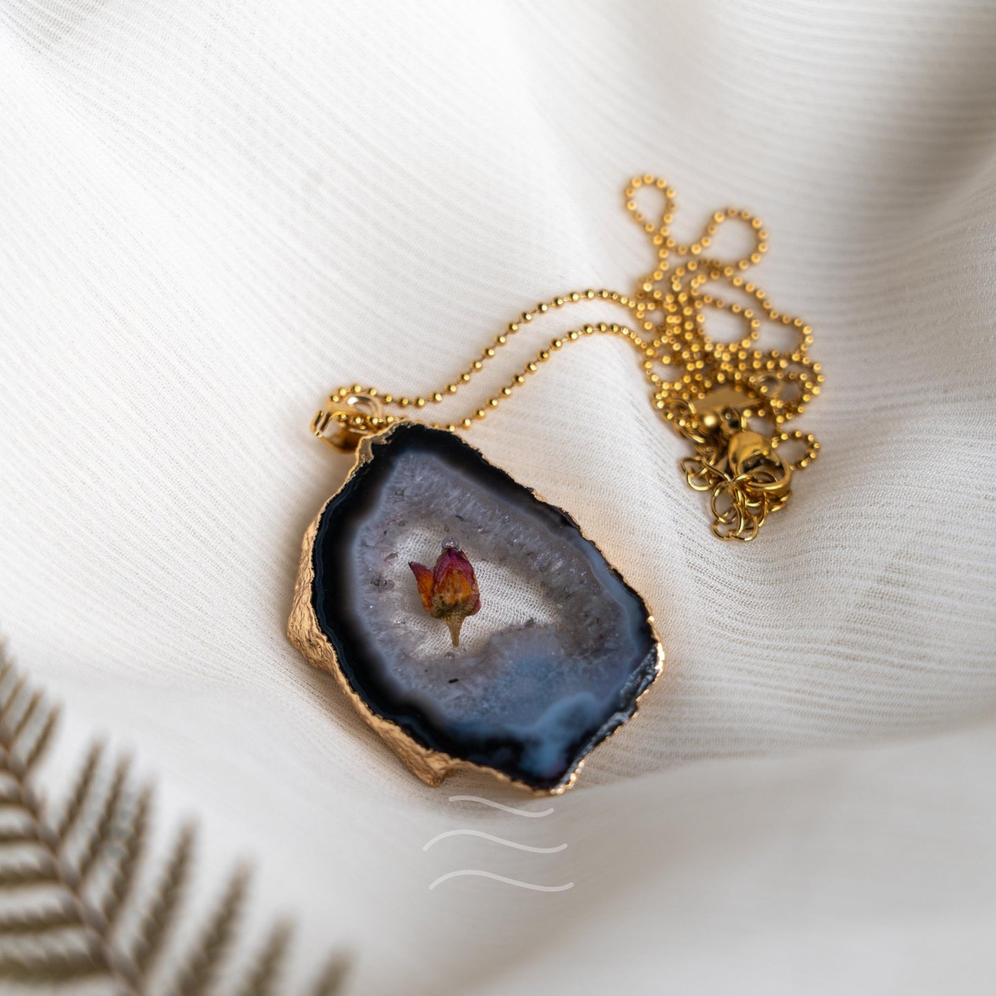 Floragate 79 - Real flower Jewellery - Leafy Affair