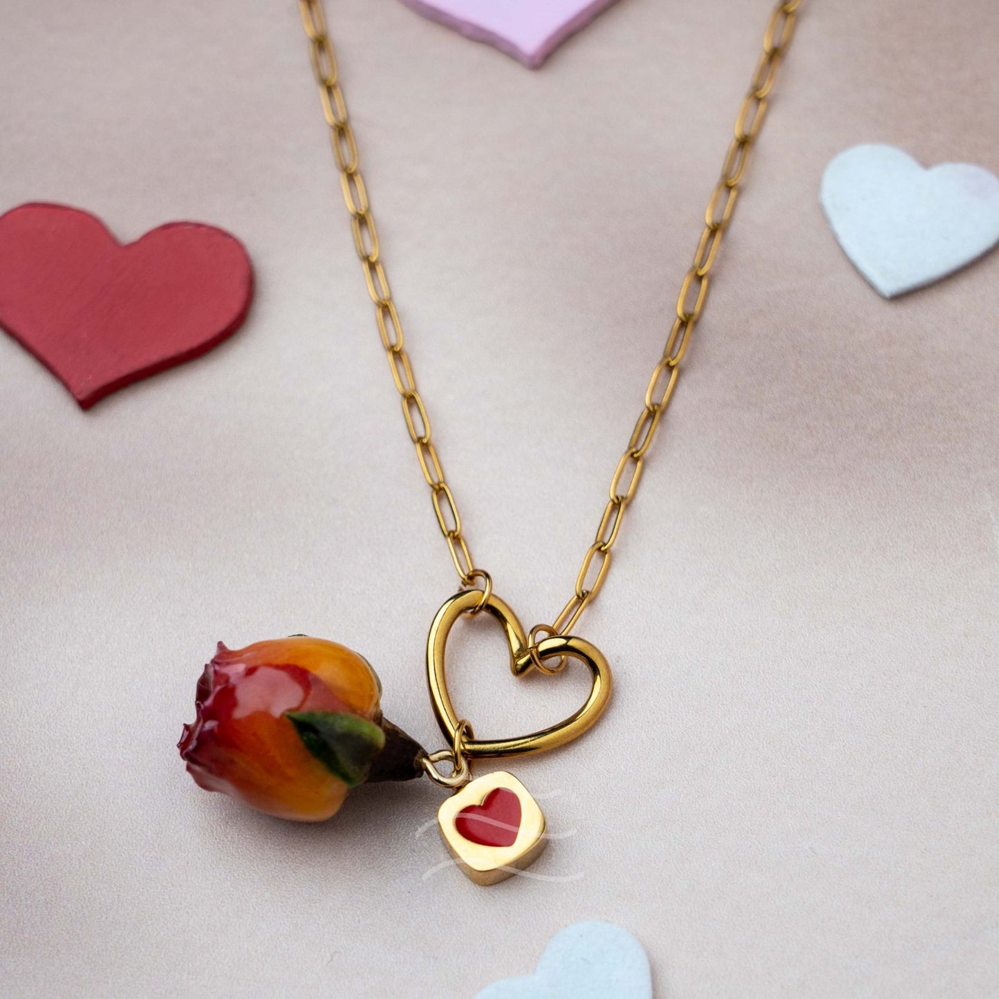 End Game Necklace - Real flower Jewellery - Leafy Affair
