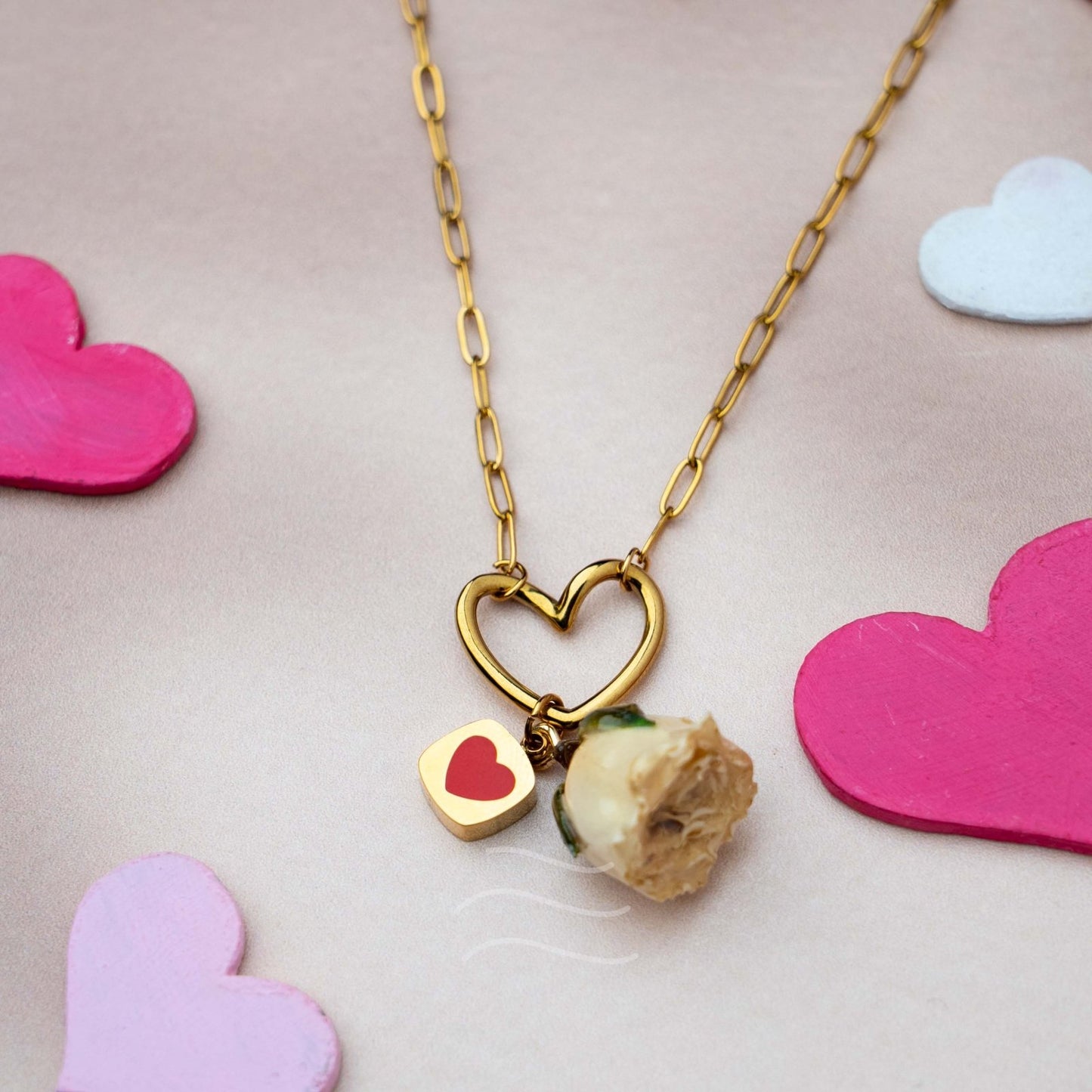 The Philia Necklace - Real flower Jewellery - Leafy Affair
