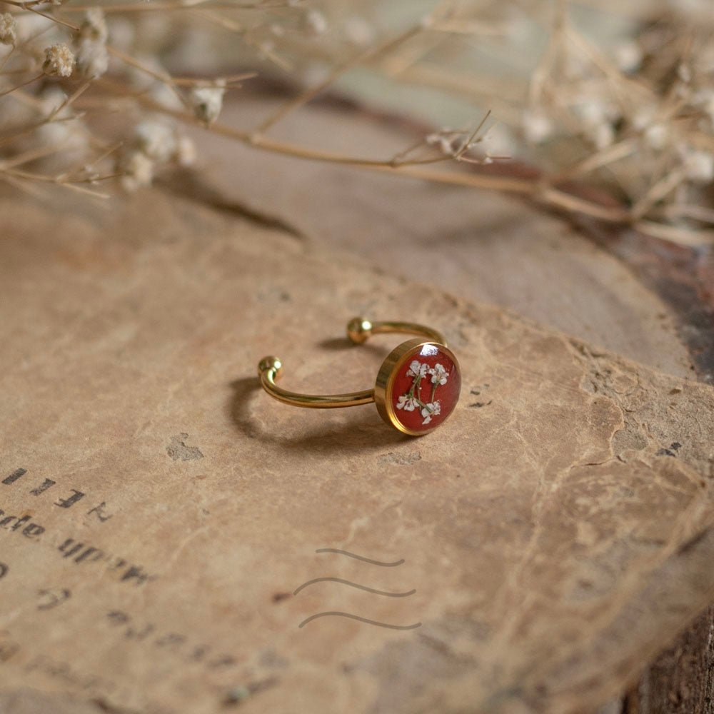 Retro Hues Set - Real flower Jewellery - Leafy Affair