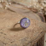 Periwinkle Living Lace Ring