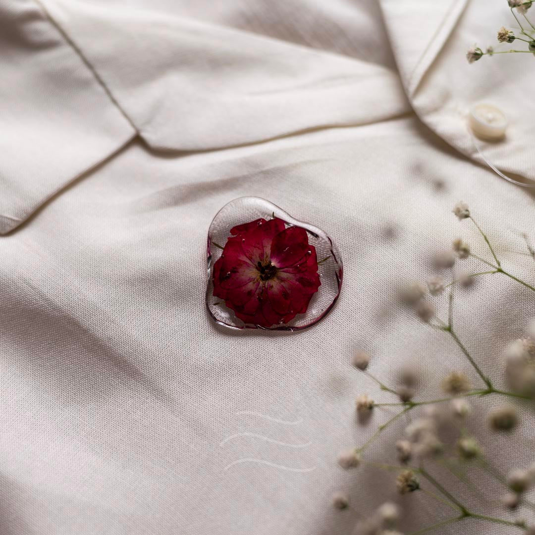 Ruby Rose Pin – Leafy Affair