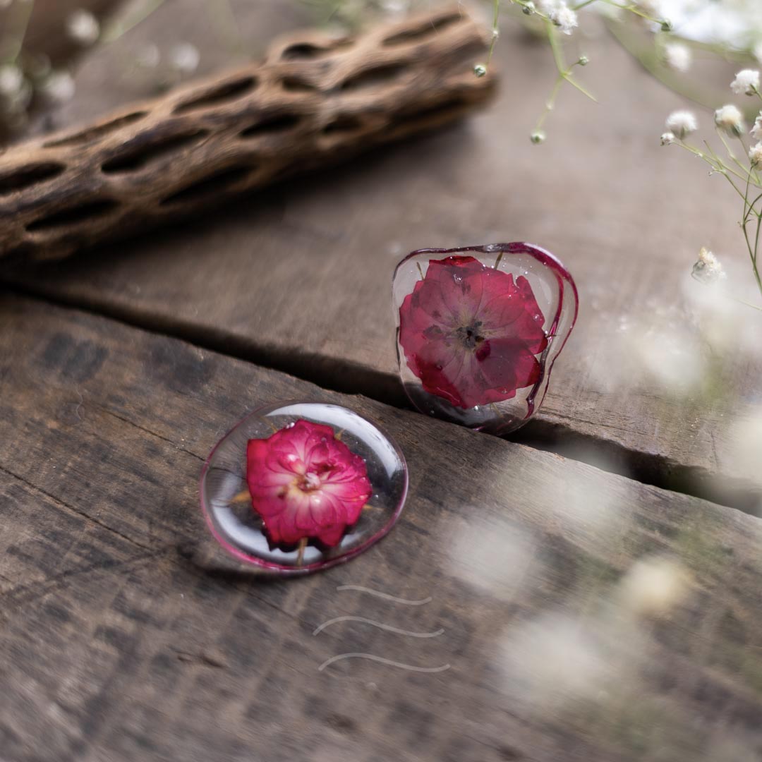 Ruby Rose Pin – Leafy Affair