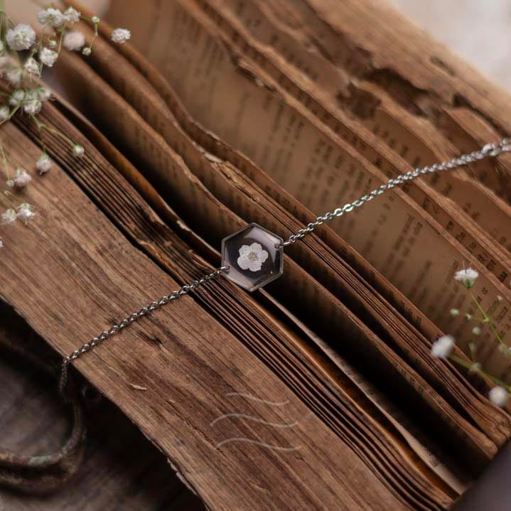 Forevermore Bracelet - Real flower Jewellery - Leafy Affair