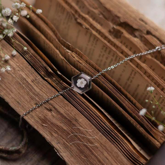 Forevermore Bracelet - Real flower Jewellery - Leafy Affair
