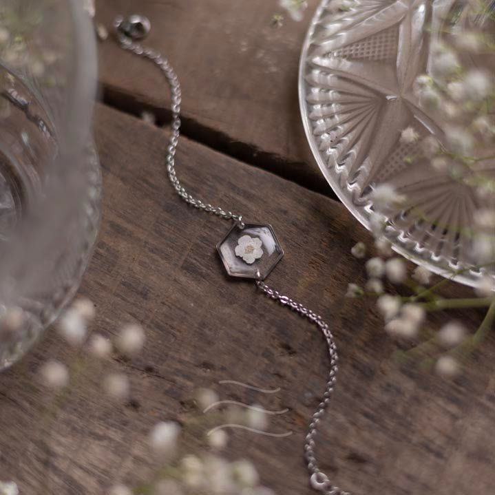 Forevermore Set - Real flower Jewellery - Leafy Affair
