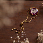 Wine Star Cluster Bracelet