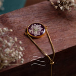 Wine Star Cluster Bracelet