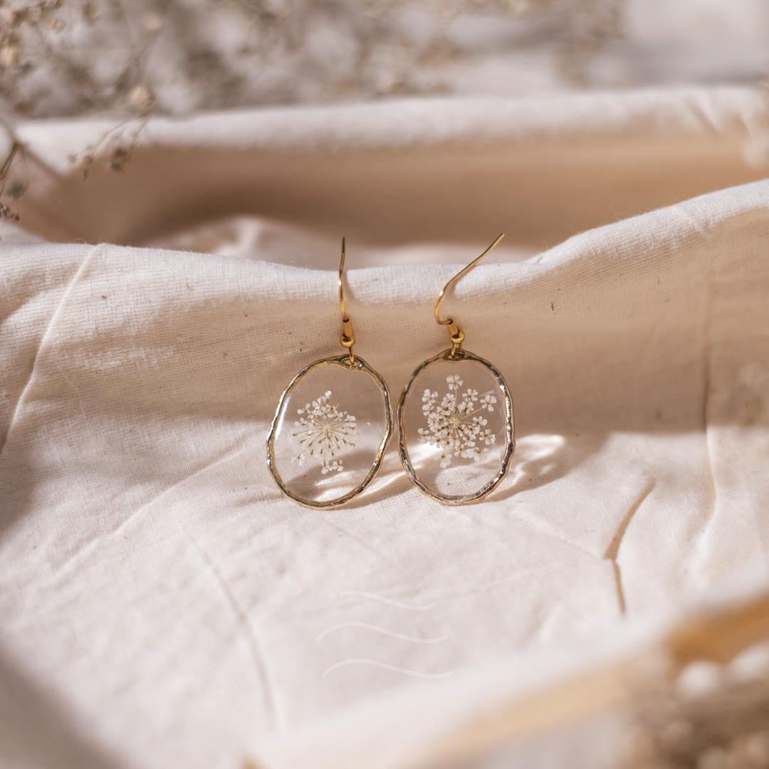 Oct Gift - Real flower Jewellery - Leafy Affair