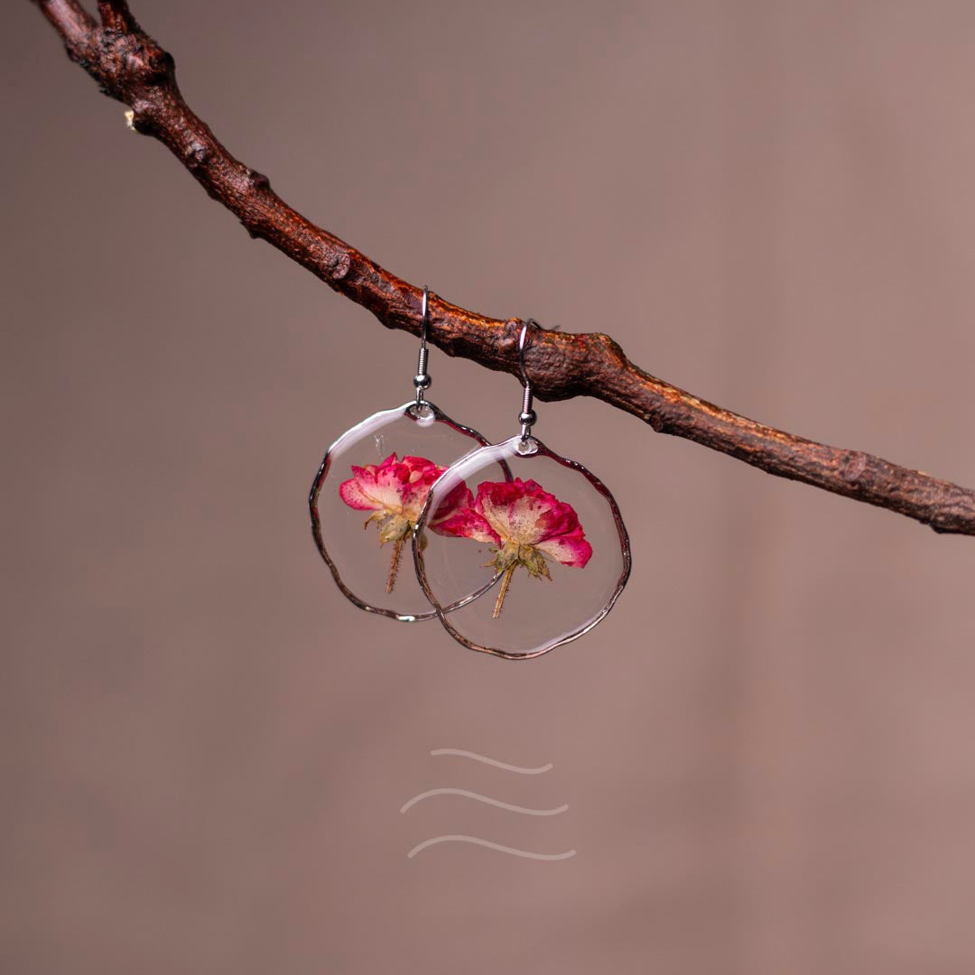 Whispering Rose Earrings