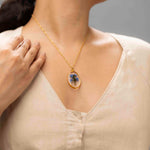 Bridgerton Blue Necklace