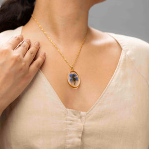 Bridgerton Blue Necklace