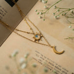Night and Day Floral Necklace