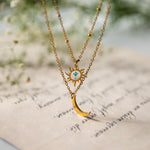 Night and Day Floral Necklace