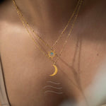 Night and Day Floral Necklace