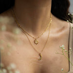 Night and Day Floral Necklace