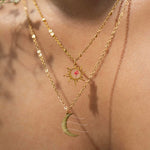 Night and Day Floral Necklace