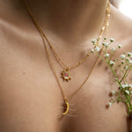 Night and Day Floral Necklace