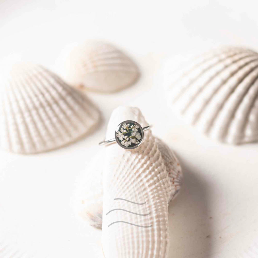 Bird's Nest Jade Ring