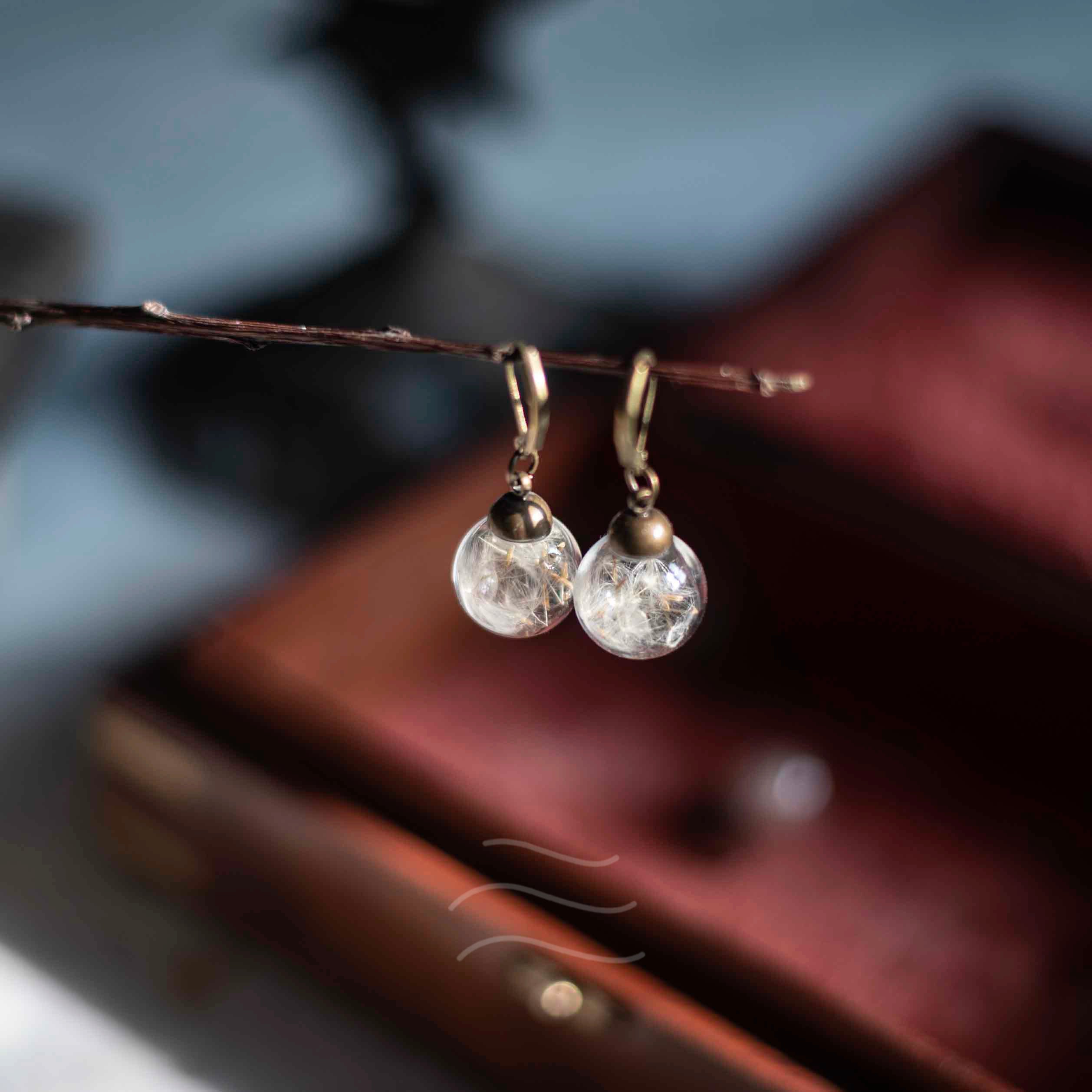 Dandelion Dangler Earrings