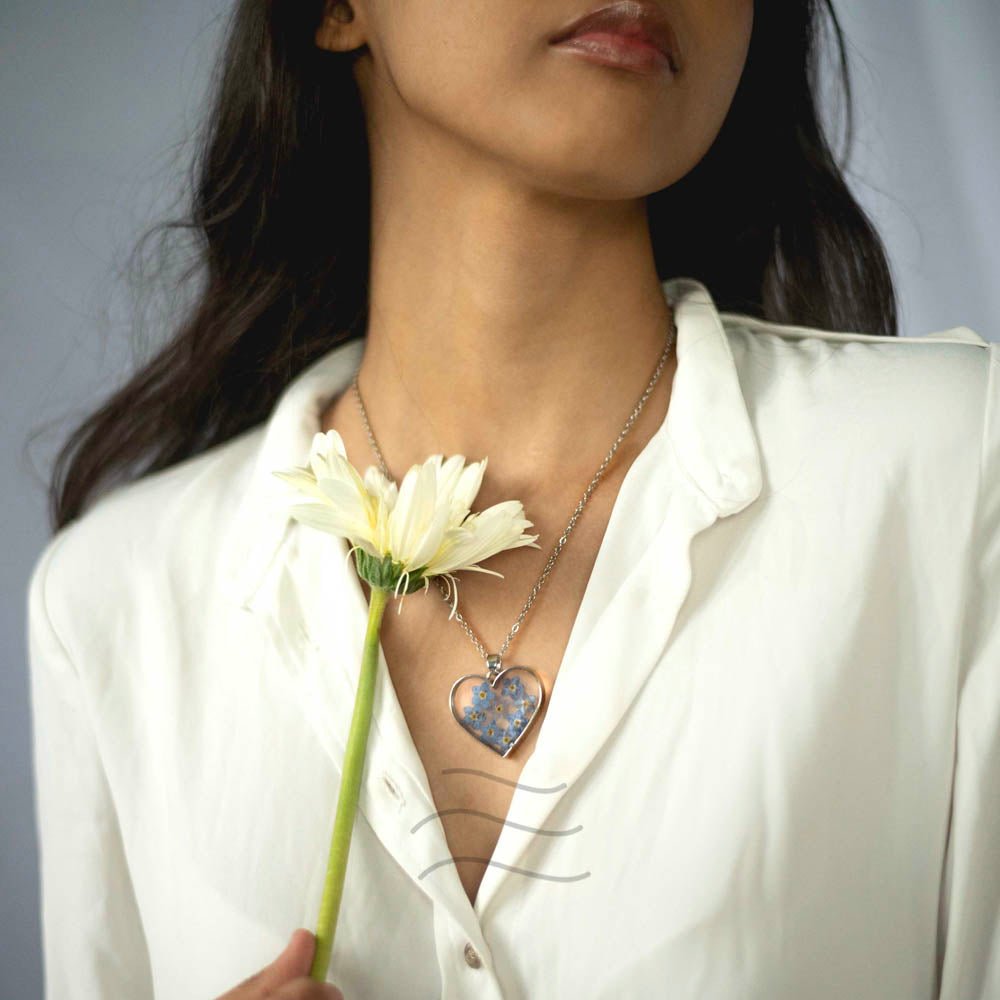 Souvenir Of Love - Real flower Jewellery - Leafy Affair