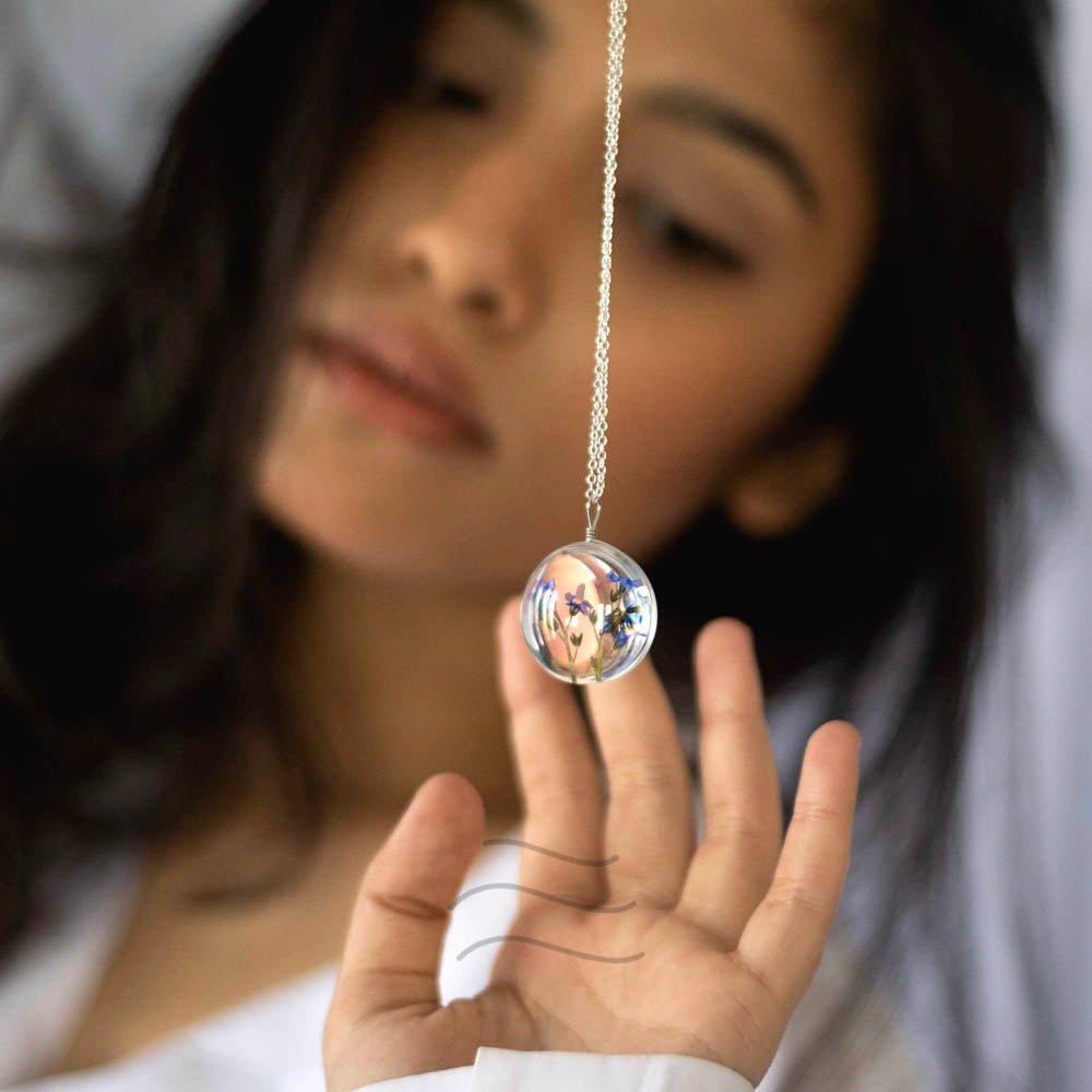 Poetic Love - Real flower Jewellery - Leafy Affair