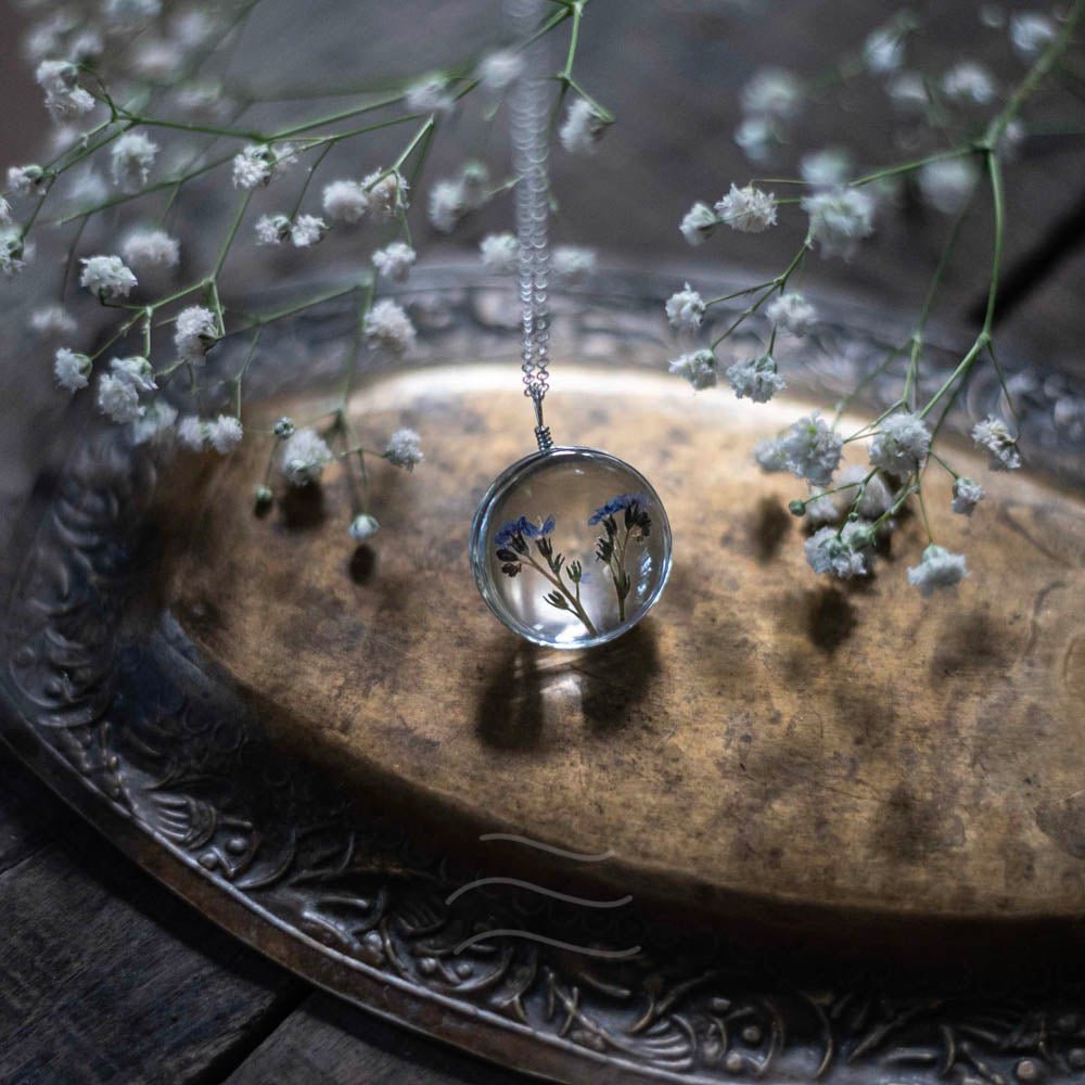 Poetic Love - Real flower Jewellery - Leafy Affair