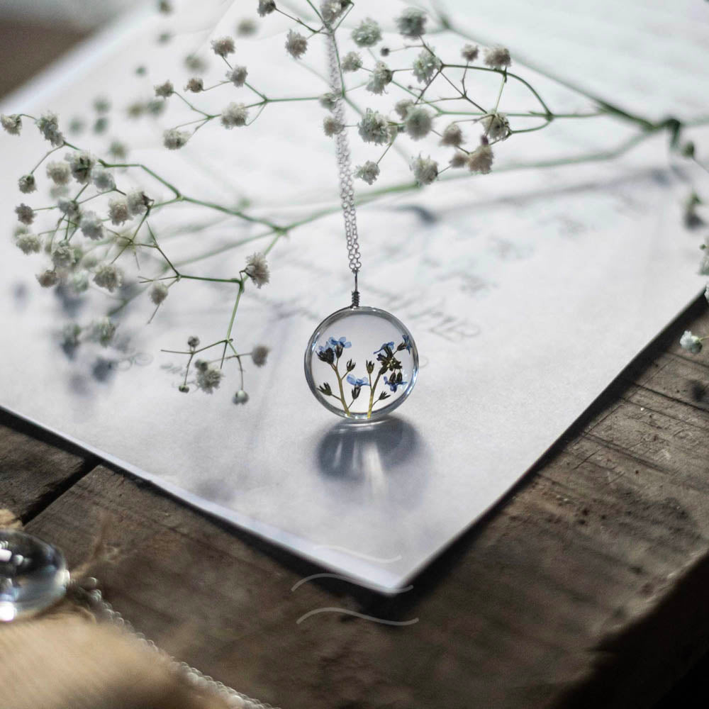 Poetic Love - Real flower Jewellery - Leafy Affair
