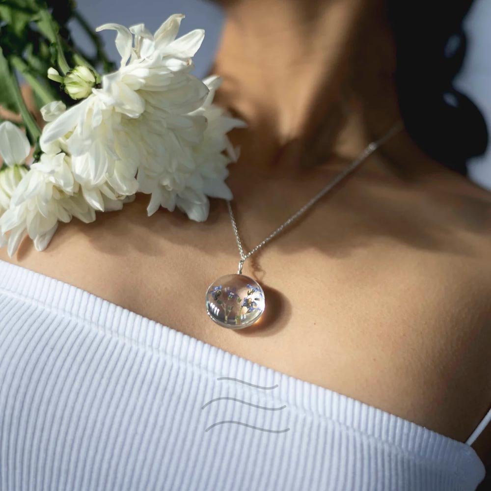 Poetic Love - Real flower Jewellery - Leafy Affair
