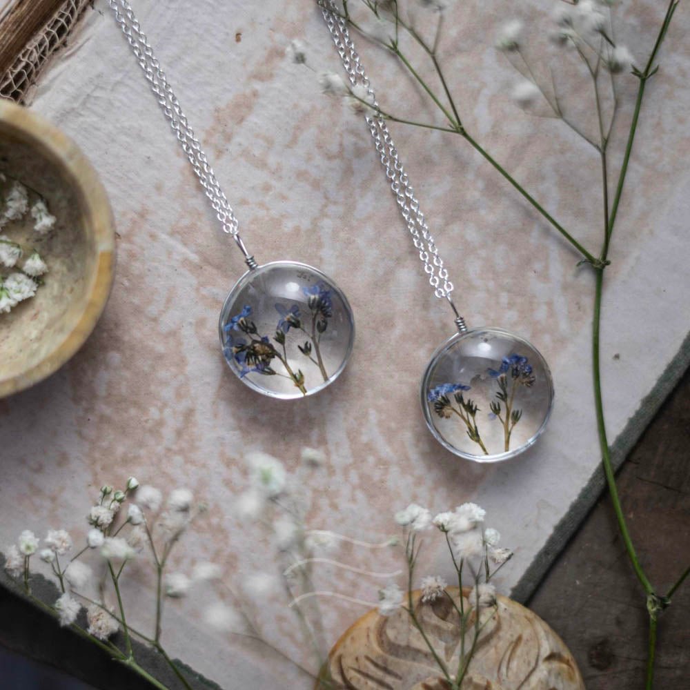 Poetic Love - Real flower Jewellery - Leafy Affair