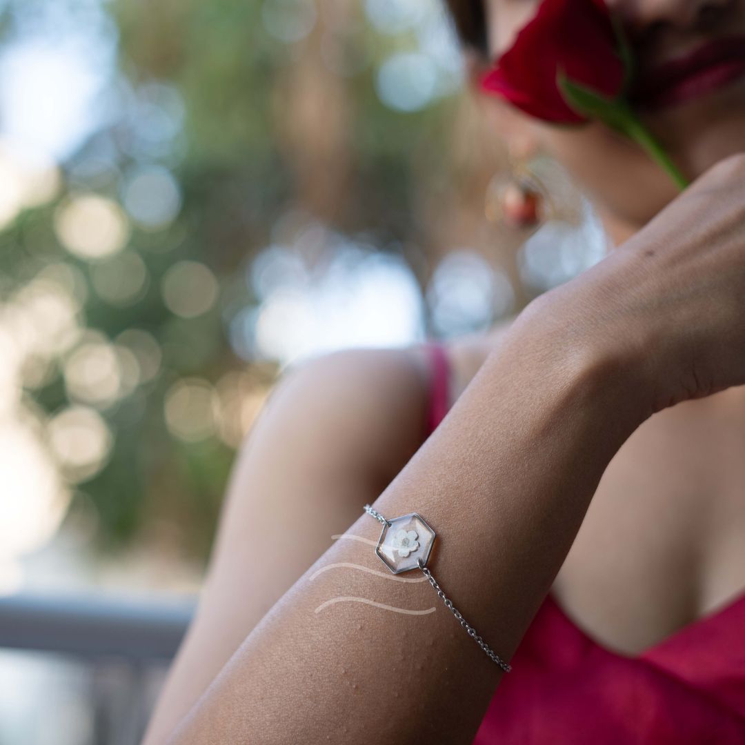 Forevermore Bracelet - Real flower Jewellery - Leafy Affair