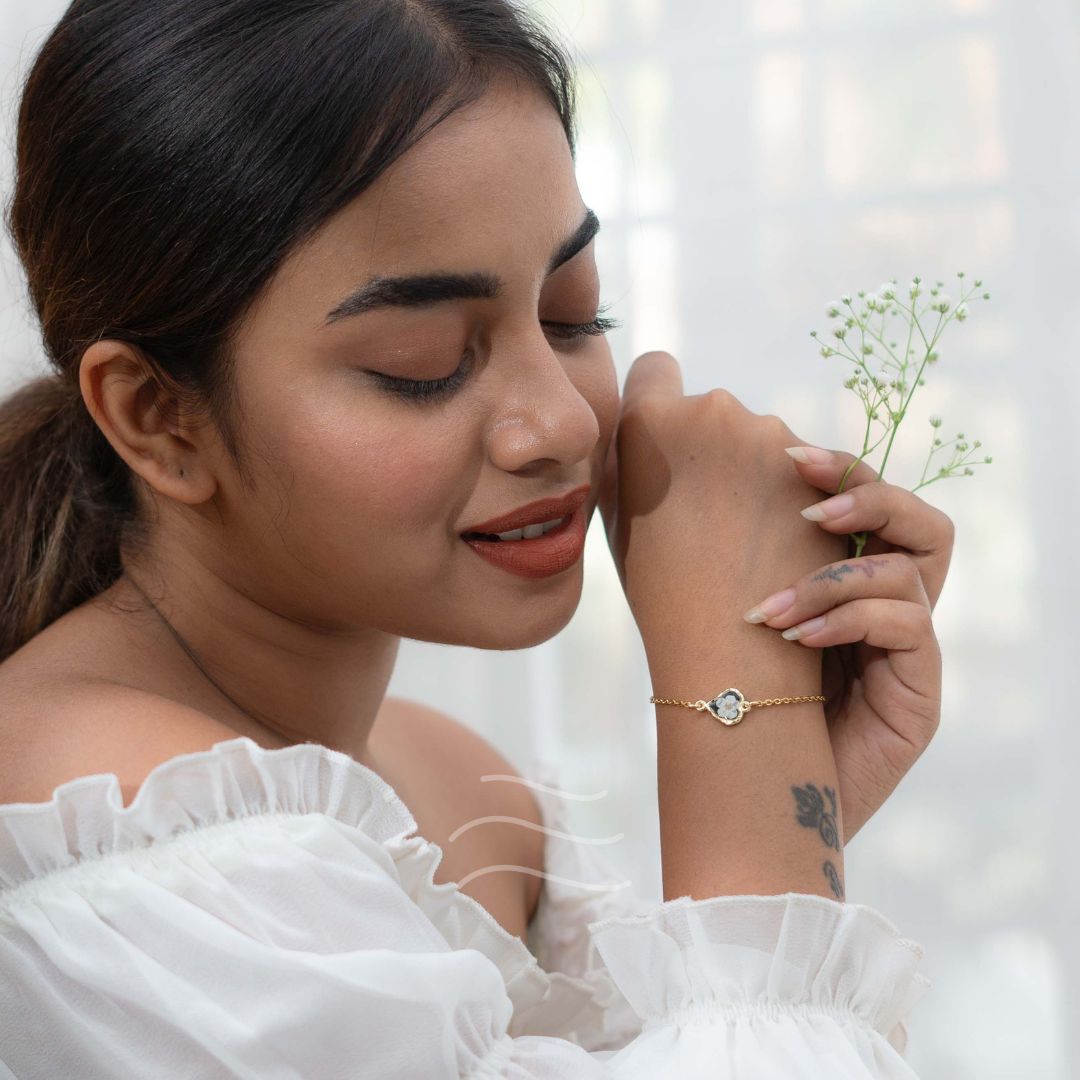Moonlit Memories - Real flower Jewellery - Leafy Affair