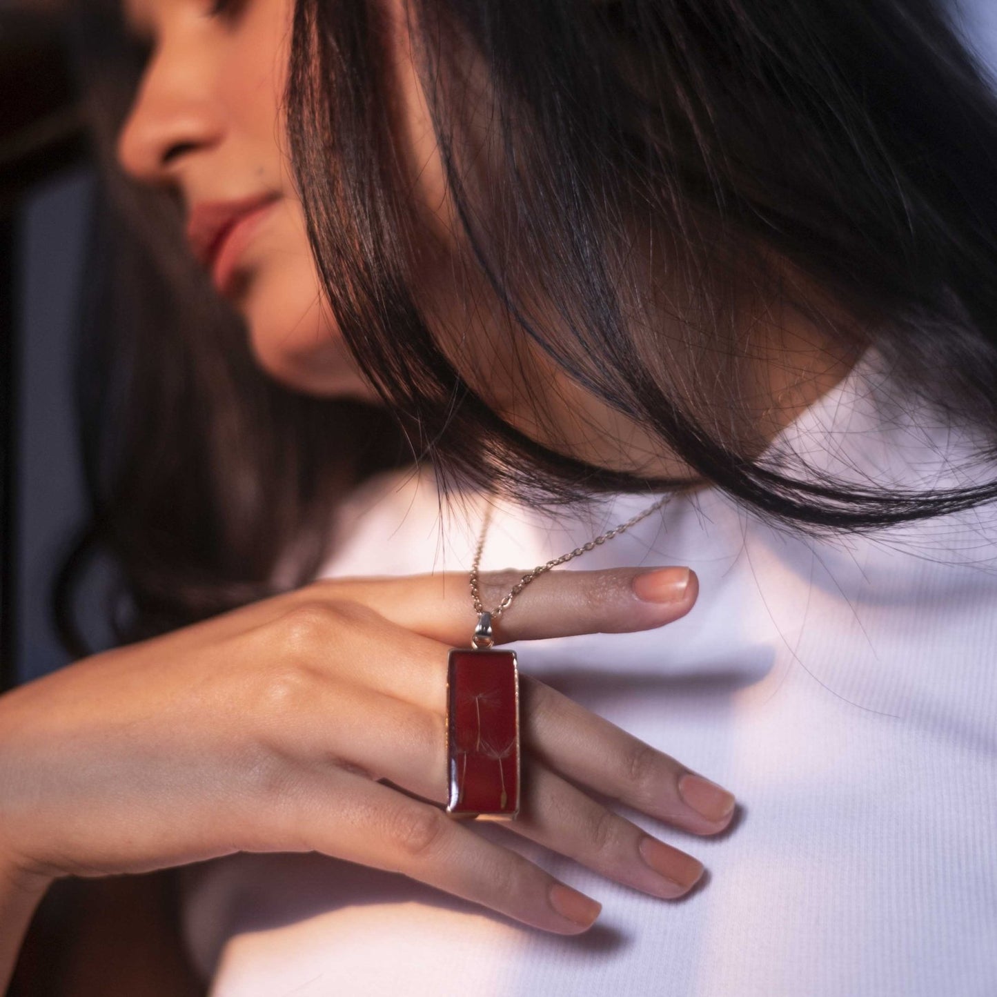 Jul Gift - Real flower Jewellery - Leafy Affair